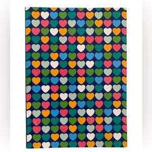 Mini Heart Notebook Lined Paper Pad “Note to Self” Multicolor Size 5”X 7”